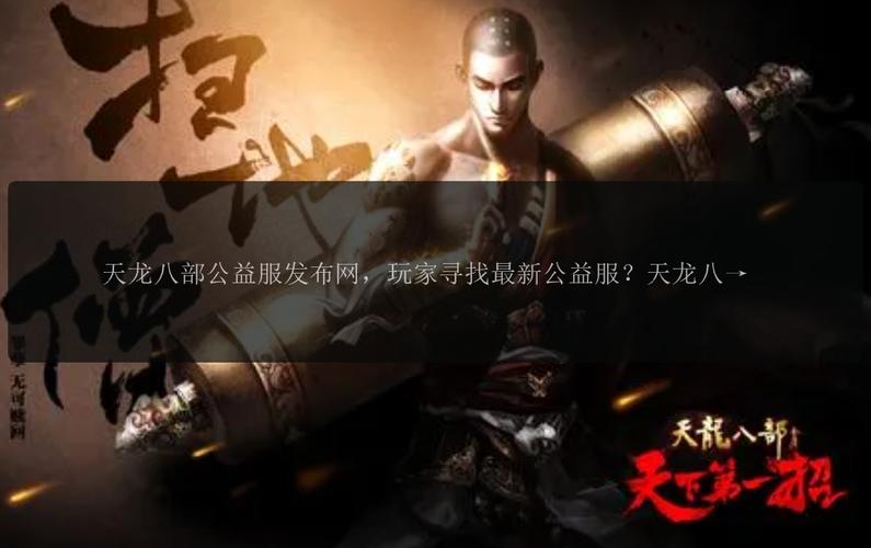 天龙公益服吧_天龙八部公益服发布网_天龙八部3公益服发布网